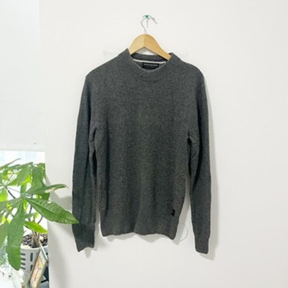 Scotch & Soda Men's Gray Wool Blend Sweater Size Small